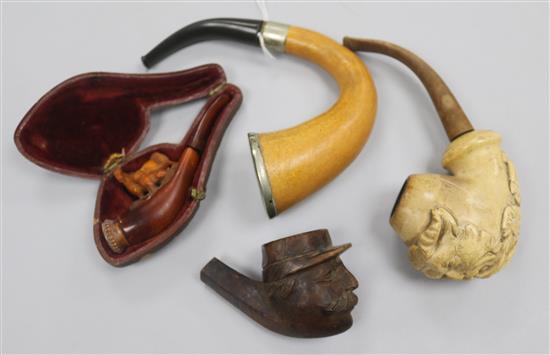 4 Meersham pipes